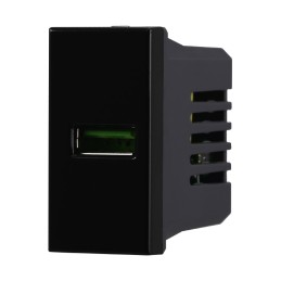 [%Ean%]-1_ETTAN2401-ETTROIT-ETTROIT PRESA USB (USB-A) - SERIE MOON - NERO (AN2401) Compatibile ABB Axolute