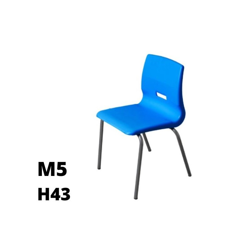 [%Ean%]-1_SD.ST.4GF.M5.BL-arredaLAB-SEDUTA SALICE h43cm, struttura grigia, seduta blu SD.ST.4GF.M5.BL