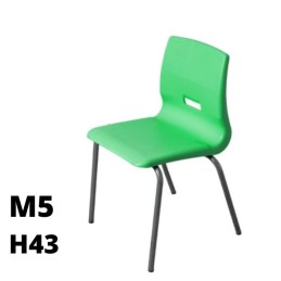 [%Ean%]-1_SD.ST.4GF.M5.VS-arredaLAB-SEDUTA SALICE h43cm, struttura grigia, seduta verde scuro SD.ST.4GF.M5.VS