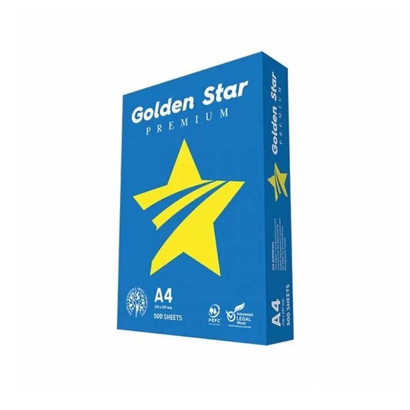 [%Ean%]-1_GOLDENSTAR80GRA4PEDA-GOLDEN STAR-CARTA A4 80GR WHITE 210x297 GOLDEN STAR Premium - PEDANA 240 RISME