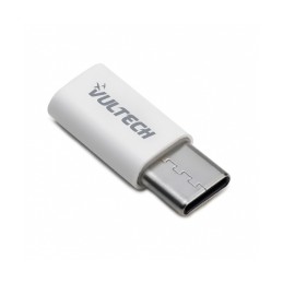 [%Ean%]-1_VULADP-01P-VULTECH-VULTECH ADP-01P - ADATTATORE IN PLASTICA Micro USB 2.0 to Type C
