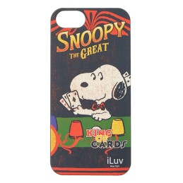 [%Ean%]-1_ILUICA7H382GRY-ILUV-COVER ILUV SNOOPY GRAY ICA7H382GRY PER IPHONE 5 - 5S - SE