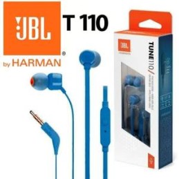 JBL Auricolari in-ear Tune 110 T110 Jack 3.5mm Blue