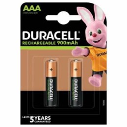 Duracell Batterie Mini Stilo AAA Ric.900mAh HR03 DX2400 1Cnf/2pz