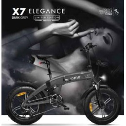 Icon.e Bici Elettrica Pieghevole iCross-X7 250W Elegance Dark Gray