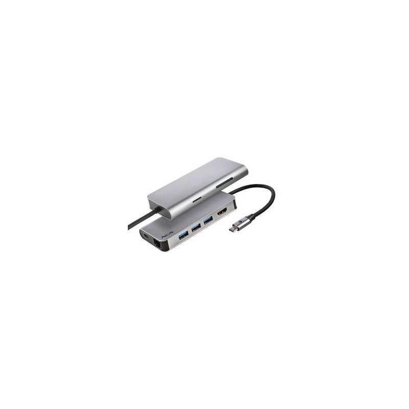 NGS Dock USB-C Wonder8 8in1 Grigio
