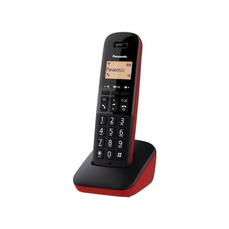 Telefono Cordless Panasonic KX-TGB610JTR Red