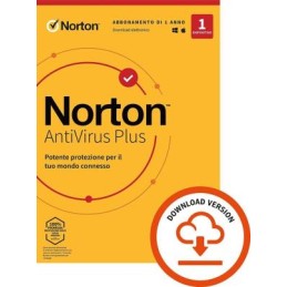 Symantec Norton AntiVirus Plus 1Dispositivo 1Anno Codice Download