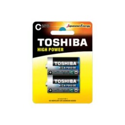 Toshiba Batterie MezzaTorcia C Alcalina LR14GCP BP-2 1Cnf/2pz