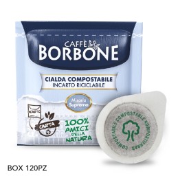 [%Ean%]-1_CFBCIA-ORO-CAFFE'' BORBONE-CIALDE ESE 44MM CAFFE'' BORBONE MISCELA SUPREMA (ORO) - BOX 120PZ